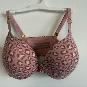 Victoria’s Secret Incredible Bra Pink Leopard Size 36DD